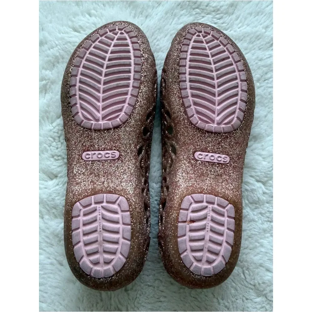 Crocs girls shoes size 1 Y US
